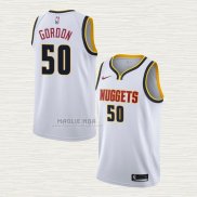 Maglia Aaron Gordon NO 50 Denver Nuggets Association 2021 Bianco