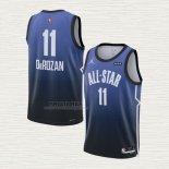 Maglia Demar Derozan NO 11 Chicago Bulls All Star 2023 Blu