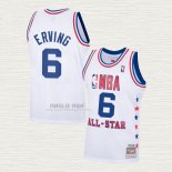 Maglia Julius Erving NO 6 All Star 1985 Bianco