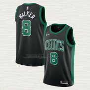 Maglia Kemba Walker NO 8 Boston Celtics Statement 2019-20 Nero