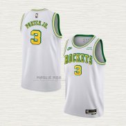 Maglia Kevin Porter JR. NO 3 Houston Rockets Classic 2022-23 Bianco