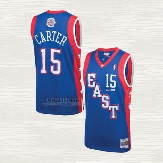 Maglia Vince Carter NO 15 All Star 2004 Blu