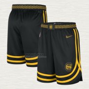 Pantaloncini Golden State Warriors Citta 2023-24 Nero