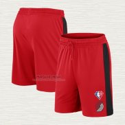 Pantaloncini Portland Trail Blazers 75th Anniversary Rosso