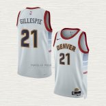 Maglia Collin Gillespie NO 21 Denver Nuggets Citta 2022-23 Bianco