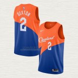 Maglia Collin Sexton NO 2 Cleveland Cavaliers Citta Edition Blu