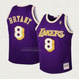 Maglia Kobe Bryant NO 8 Bambino Los Angeles Lakers Throwback Viola