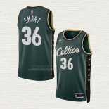 Maglia Marcus Smart NO 36 Boston Celtics Citta 2022-23 Verde