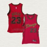 Maglia Michael Jordan NO 23 Chicago Bulls Rosso