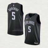 Maglia Paolo Banchero NO 5 Orlando Magic Citta 2022-23 Nero