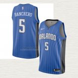 Maglia Paolo Banchero NO 5 Orlando Magic Icon 2022-23 Blu