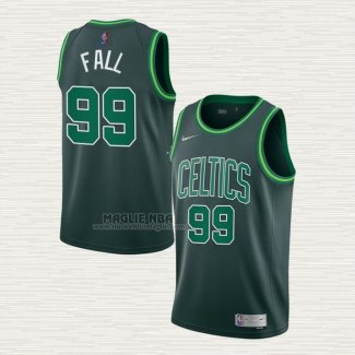 Maglia Tacko Fall NO 99 Boston Celtics Earned 2020-21 Verde