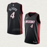 Maglia Victor Oladipo NO 4 Miami Heat Icon Nero