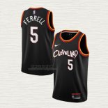 Maglia Yogi Ferrell NO 5 Cleveland Cavaliers Citta 2020-21 Nero