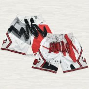 Pantaloncini Chicago Bulls Just Don Rosso Bianco