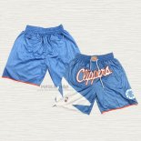 Pantaloncini Los Angeles Clippers Citta Just Don Blu