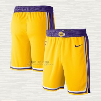 Pantaloncini Los Angeles Lakers Giallo