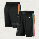 Pantaloncini San Antonio Spurs Citta 2020-21 Nero