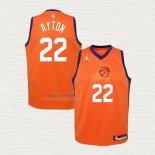 Maglia Deandre Ayton Bambino Phoenix Suns Statement 2020-21 Arancione