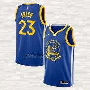 Maglia Draymond Green NO 23 Golden State Warriors Icon Blu