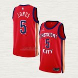 Maglia Herbert Jones NO 5 New Orleans Pelicans Statement 2023-24 Rosso