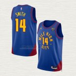 Maglia Ish Smith NO 14 Denver Nuggets Statement 2022-23 Blu