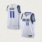 Maglia Kyrie Irving NO 11 Bambino Dallas Mavericks Association 2022-23 Bianco