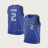 Maglia Kyrie Irving NO 2 Bambino Dallas Mavericks Icon 2022-23 Blu