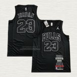 Maglia Michael Jordan NO 23 Chicago Bulls MVP Nero