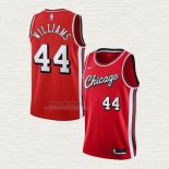 Maglia Patrick Williams NO 44 Chicago Bulls Citta 2021-22 Rosso