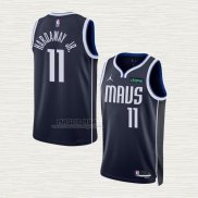 Maglia Tim Hardaway JR. NO 11 Dallas Mavericks Statement 2022-23 Blu