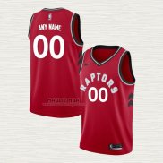 Maglia Toronto Raptors Personalizzate Icon Rosso