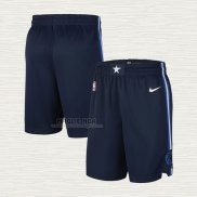 Pantaloncini Dallas Mavericks Statement 2019 Blu