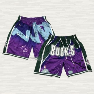 Pantaloncini Milwaukee Bucks Just Don Viola