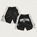 Pantaloncini San Antonio Spurs Just Don Nero Grigio