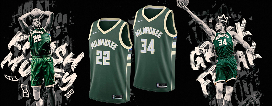 Maglie Milwaukee Bucks Poco Prezzo 22